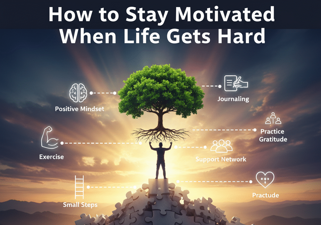 How to Stay Motivated When Life Gets Hard