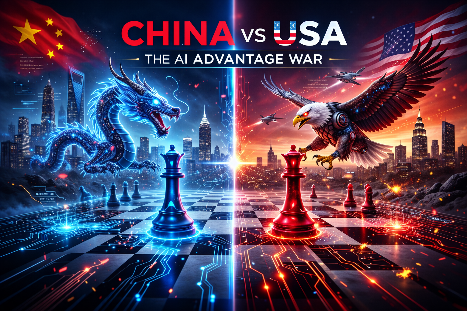 AI advantage showdown: China vs USA