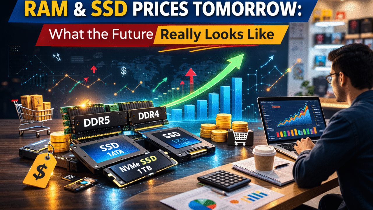 RAM & SSD Prices Tomorrow: What the Future Really Looks Like