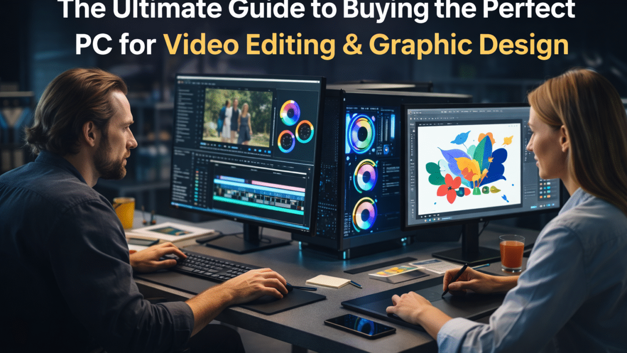 The Ultimate Guide to Buying the Perfect PC for Video Editing & Graphic Design