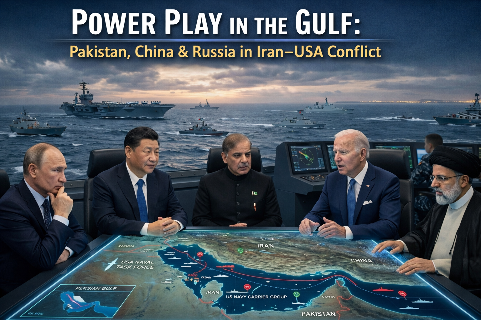 Pakistan, China & Russia in Iran–USA Conflict