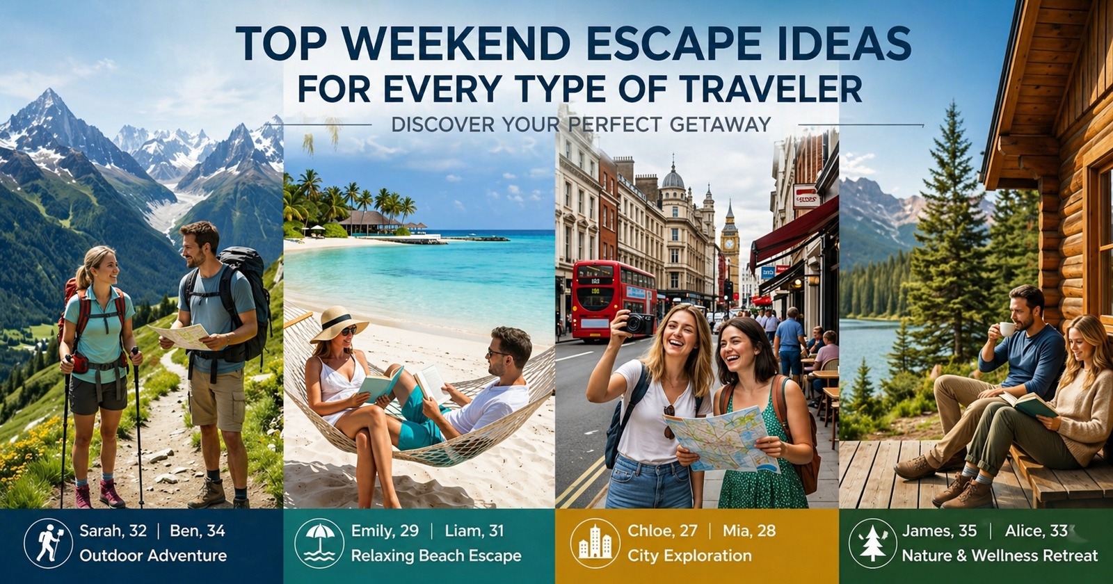 Weekend Escape Ideas for Travelers