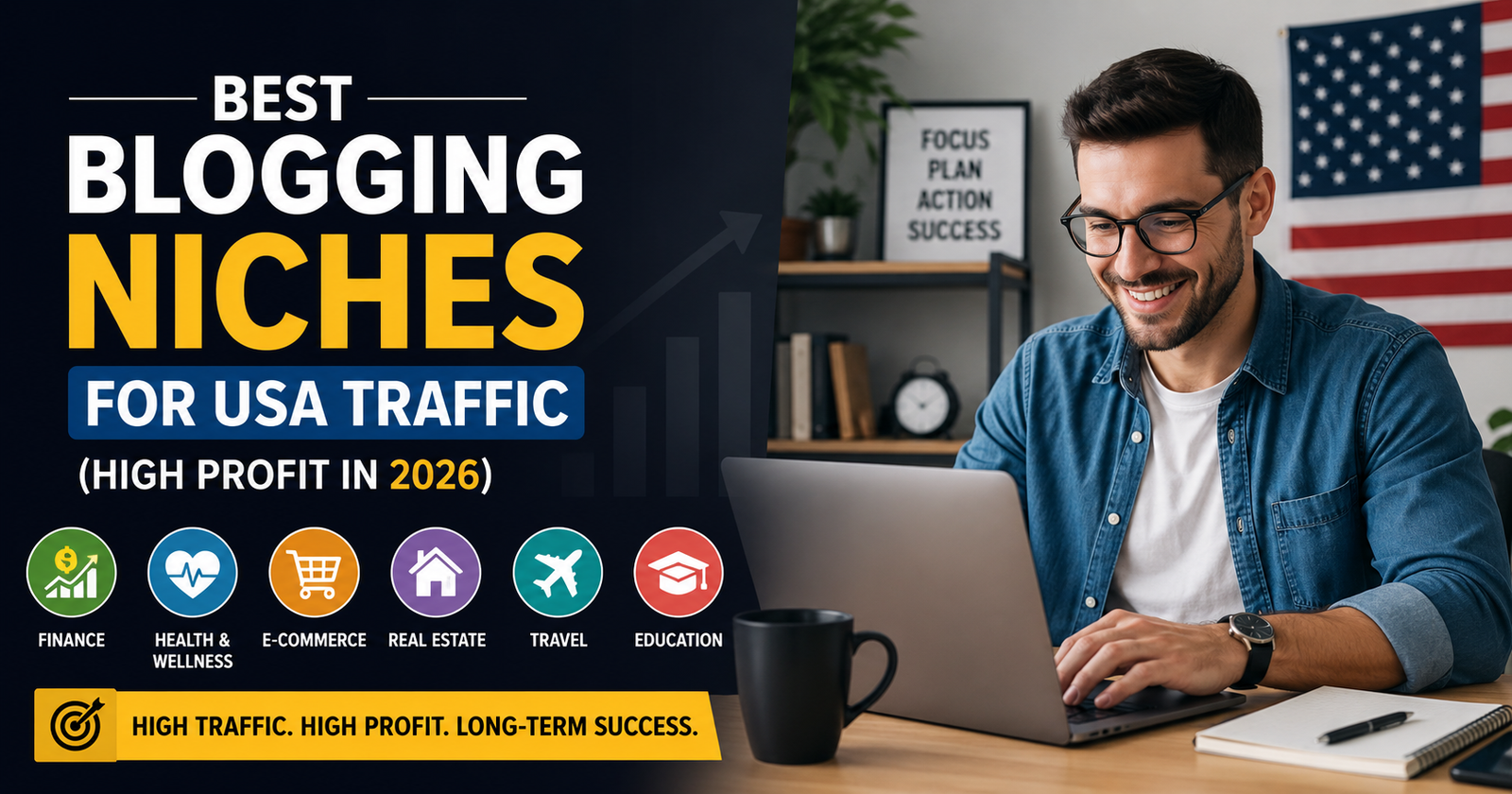 Best Blogging Niches for USA Traffic