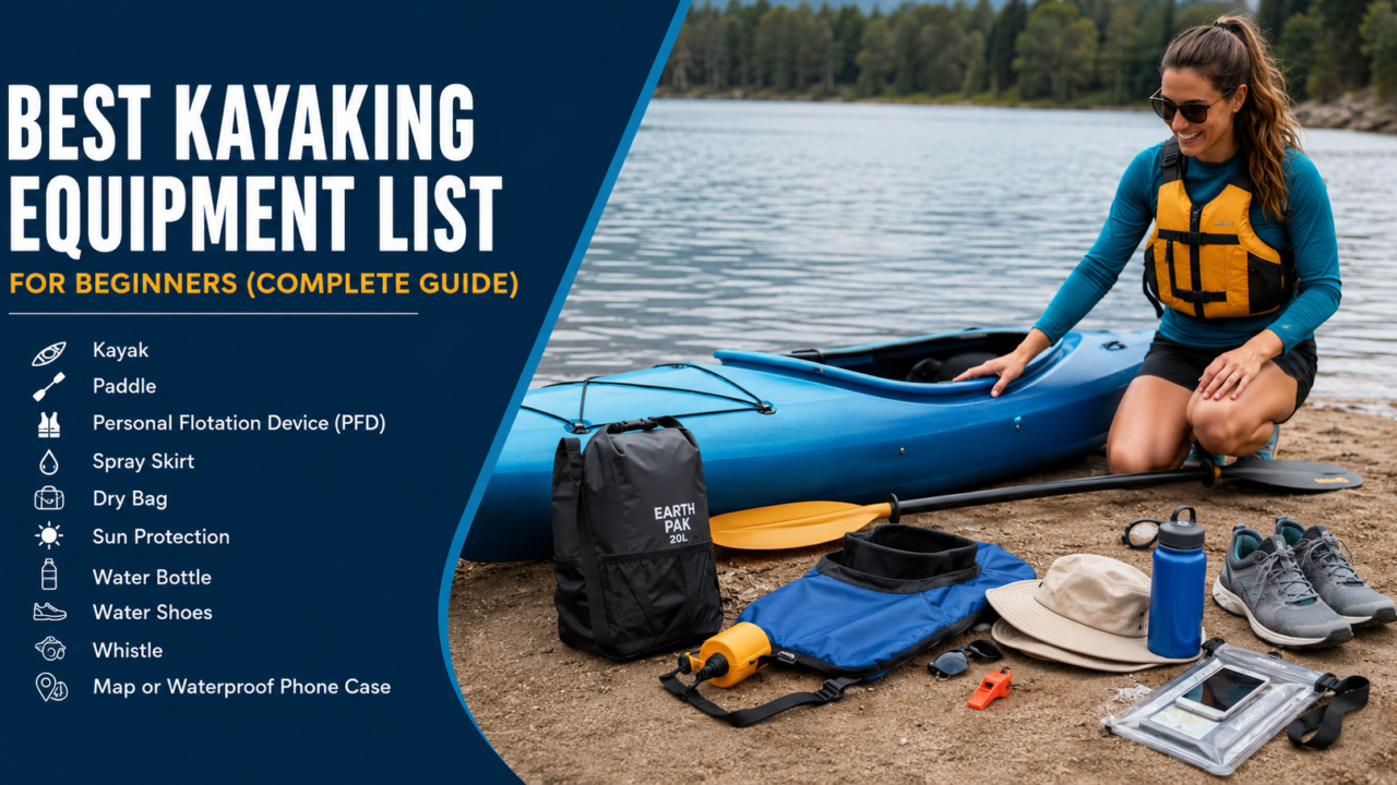 Best Kayaking Equipment List for Beginners (Complete Guide)