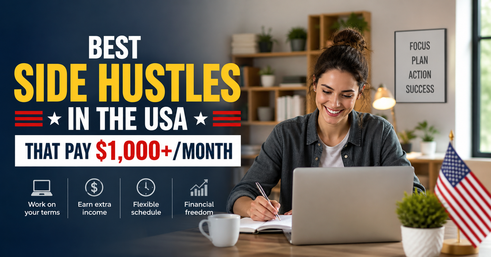 Best side hustles in the USA