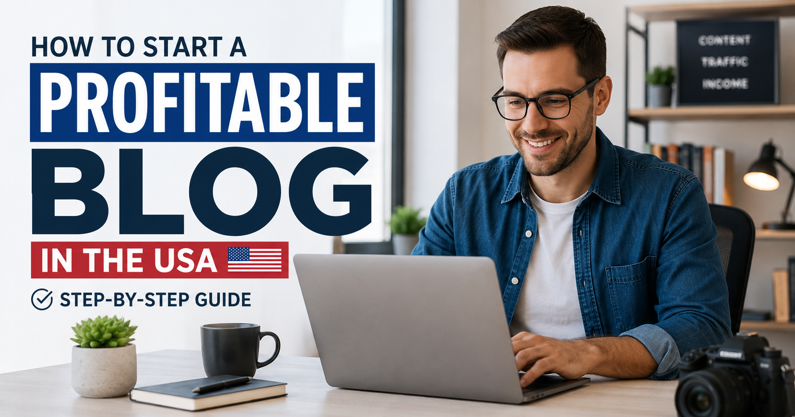 start a profitable blog in the USA