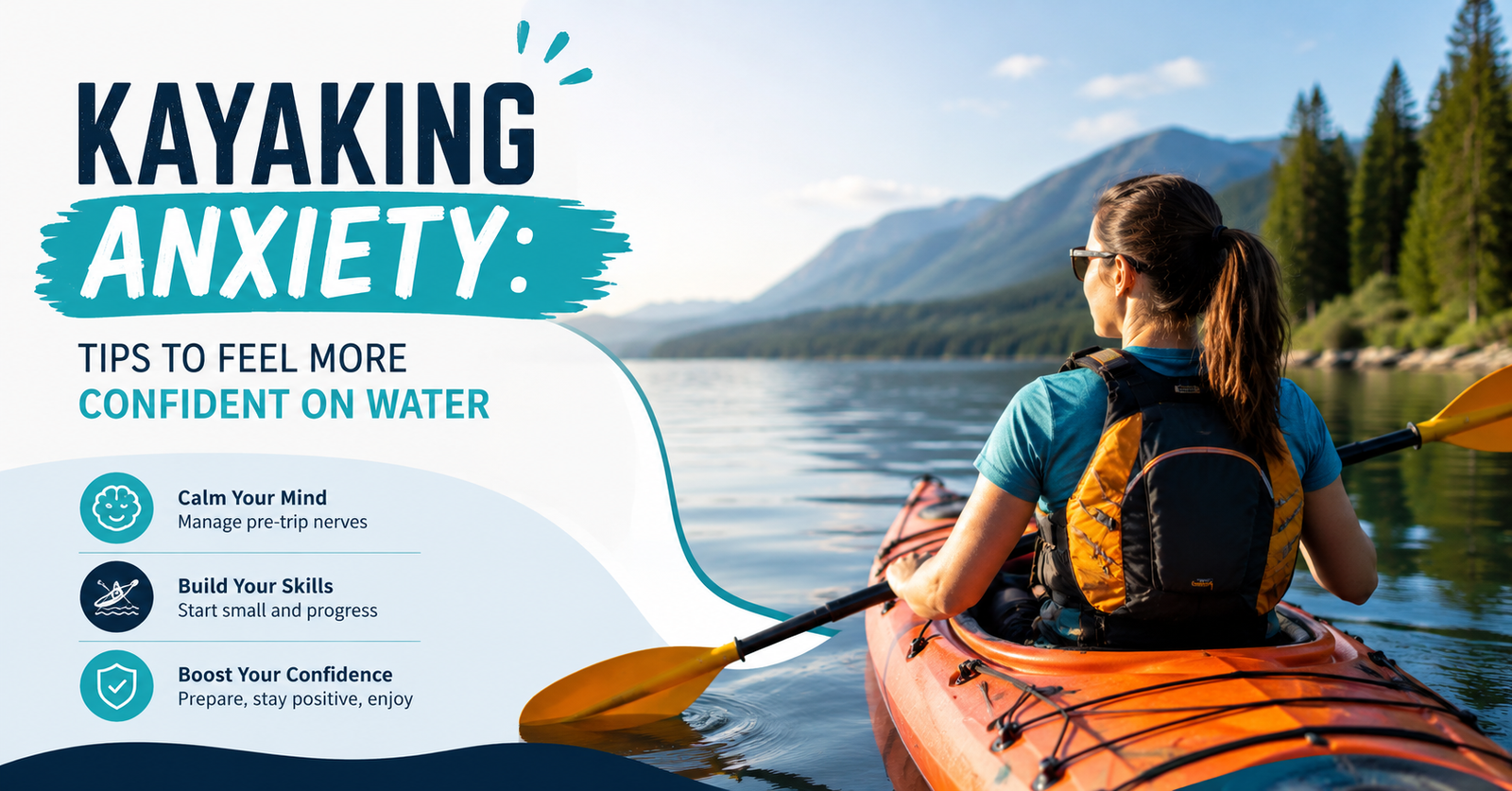 how to feel confident while kayaking
