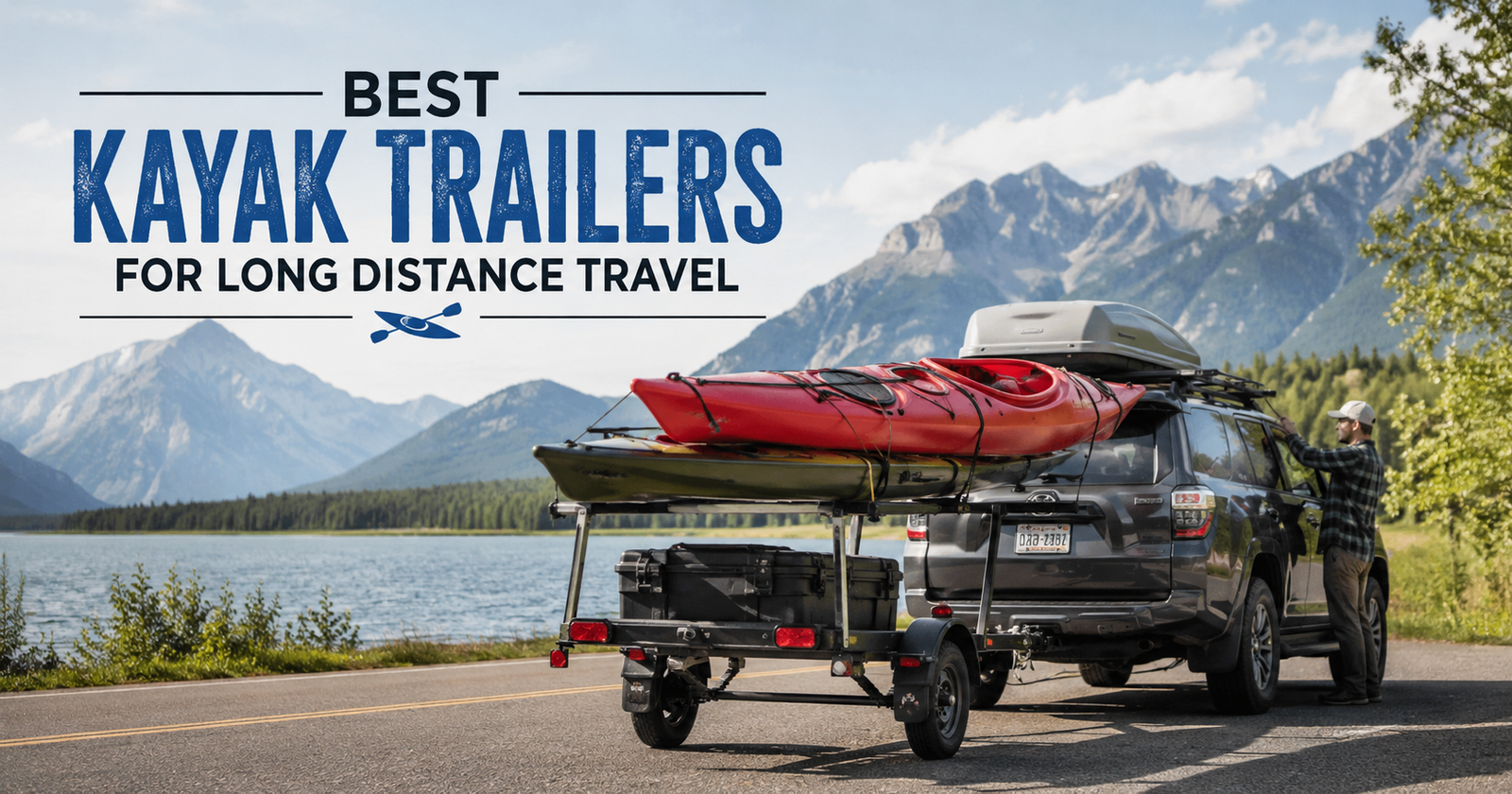 Best kayak trailers for long distance travel