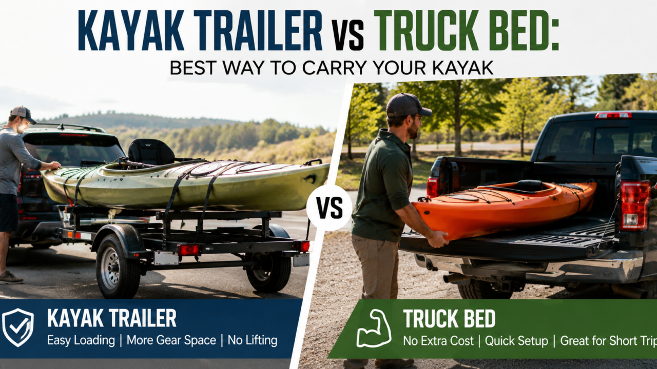 Kayak Trailer vs Truck Bed: Best Way to Carry Your Kayak