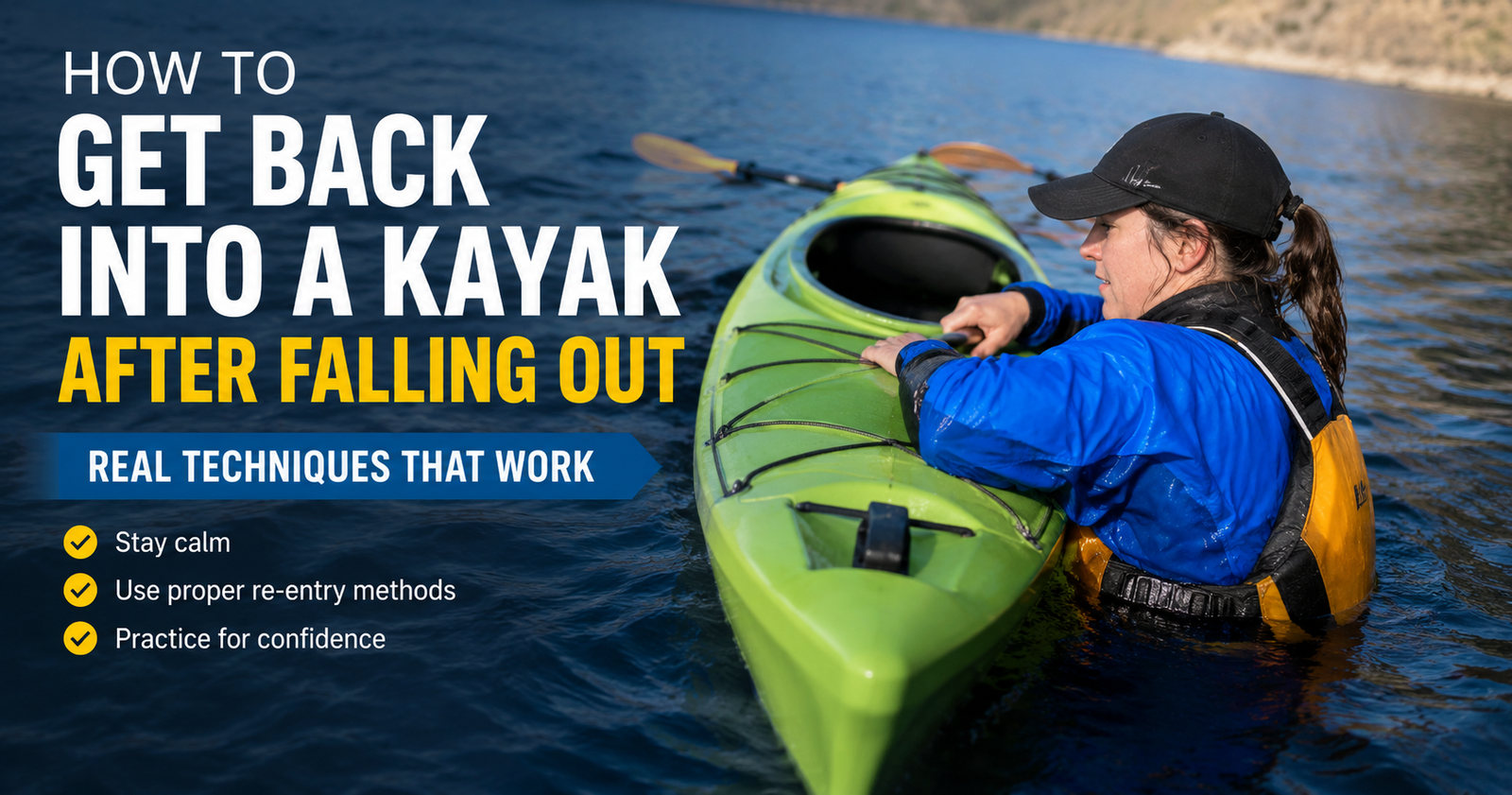Kayak Re-Entry Techniques for Beginners